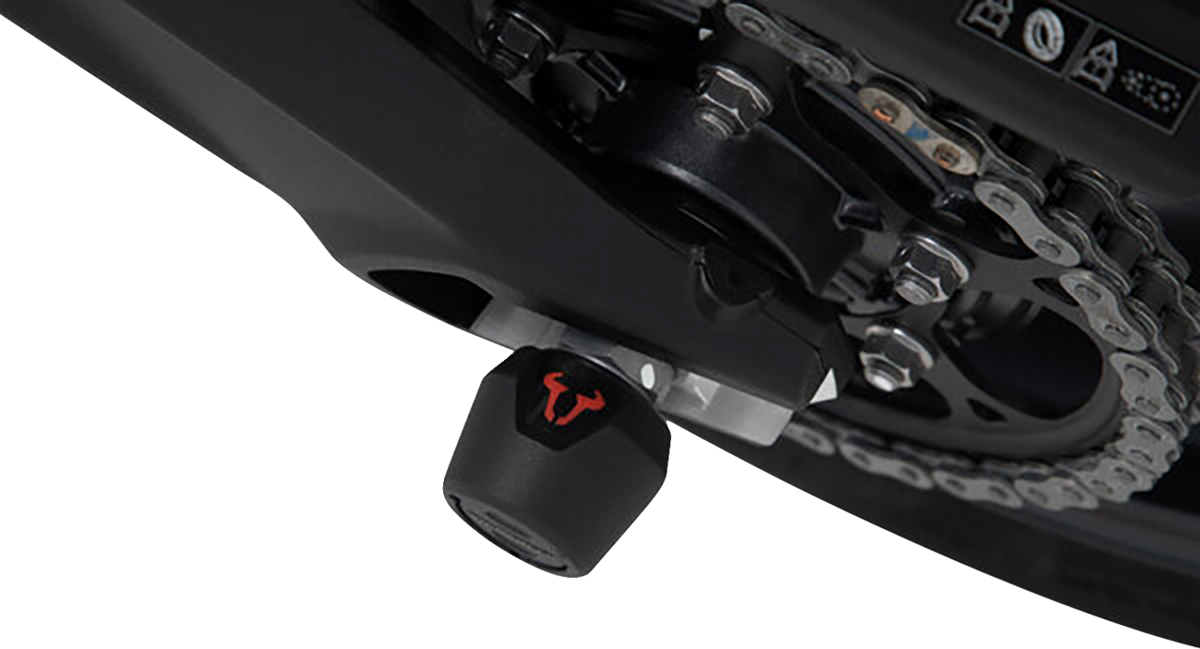 SW-Motech Axle Sliders - Rear - Set - BMW