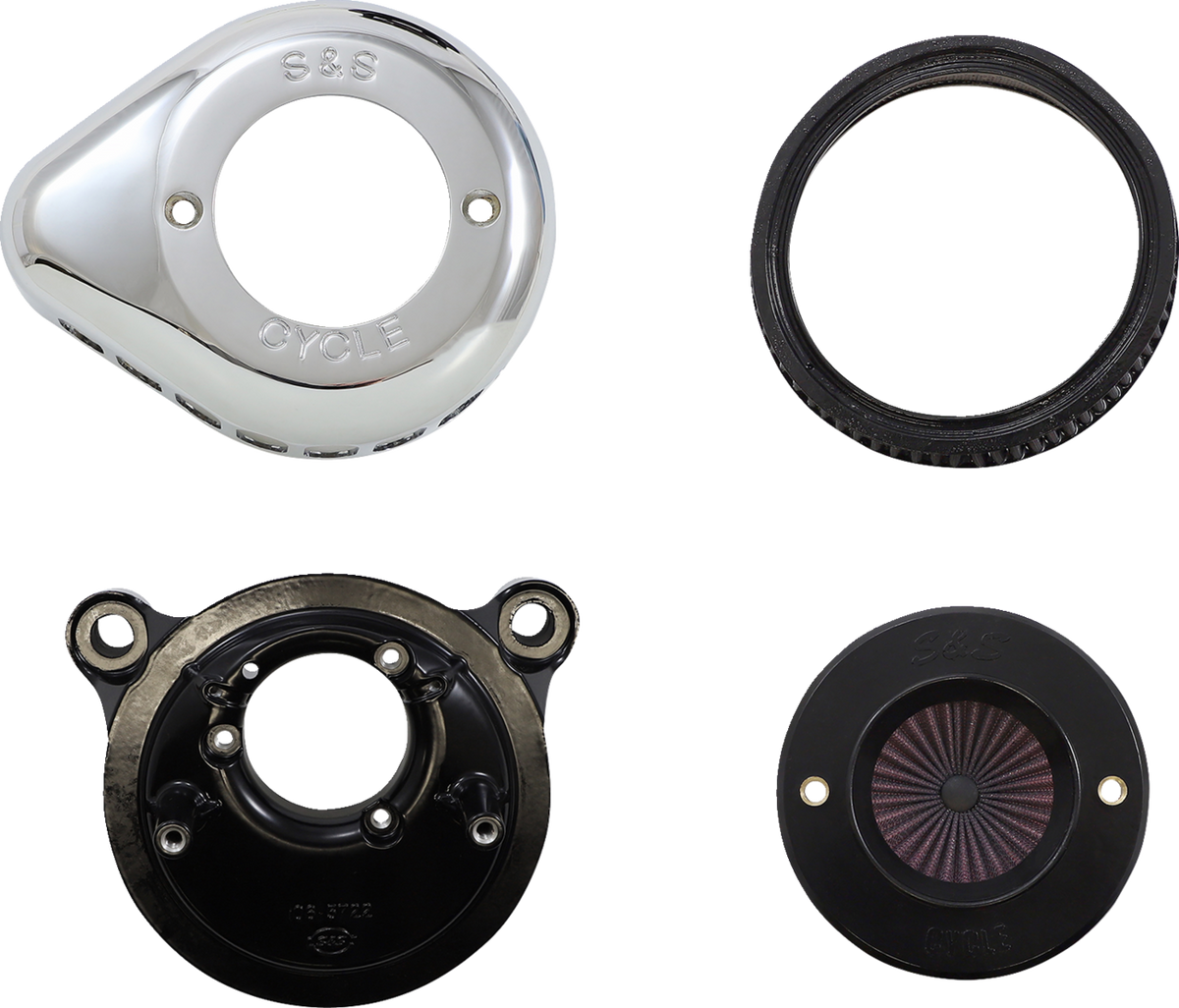 S&S Cycle Air Stinger Stealth Air Cleaner Kit