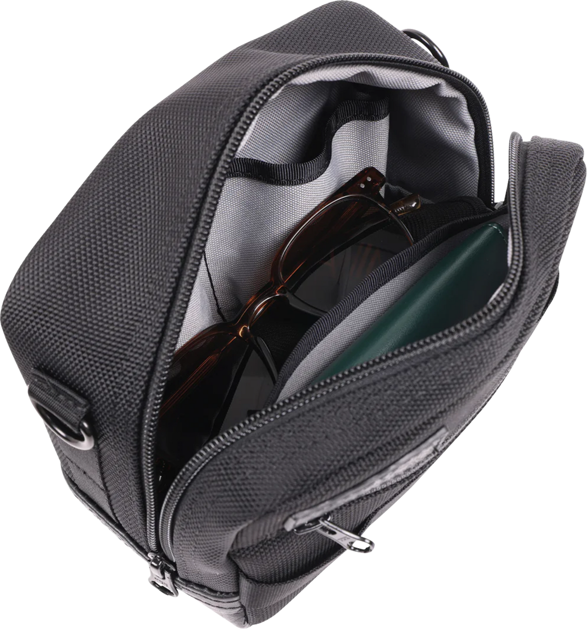 Thrashin Supply CO. Crossbody Handlebar Bag - Black / Gray