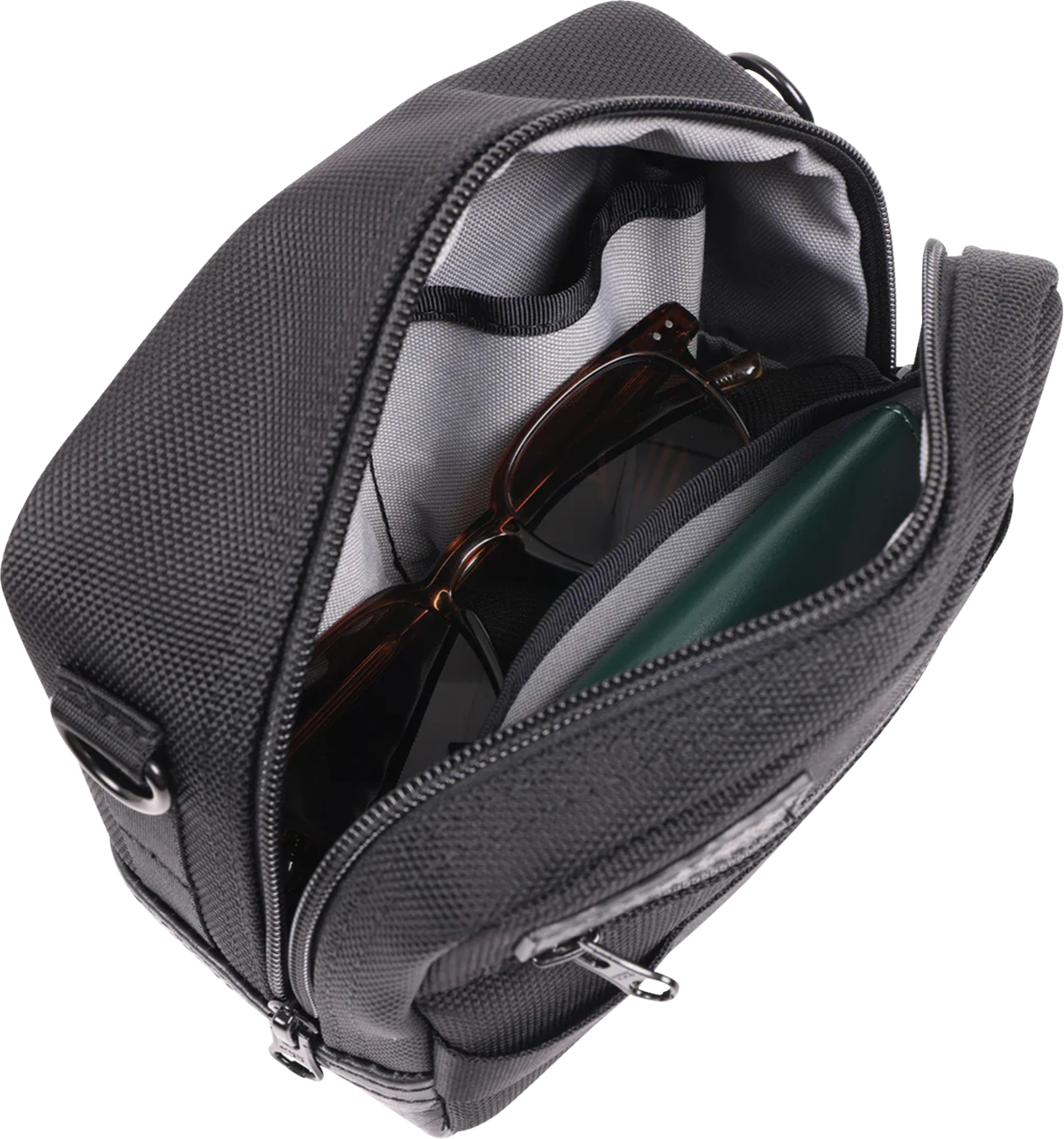 Thrashin Supply CO. Crossbody Handlebar Bag - Black / Gray