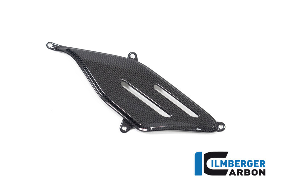 Ilmberger Carbon Panel On The Exhaust Cover On The Right Belly Pan Ducati Panigale V4 S From 2022 - Gloss / Plain