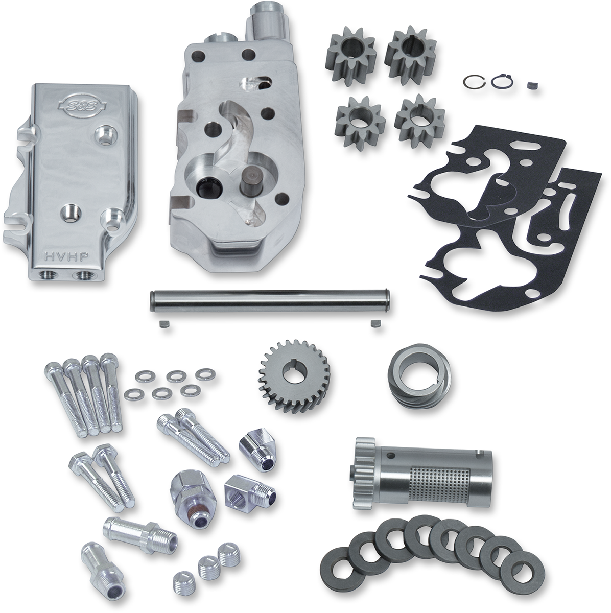 S&amp;S Cycle HVHP Oil Pump With Gears - Universal