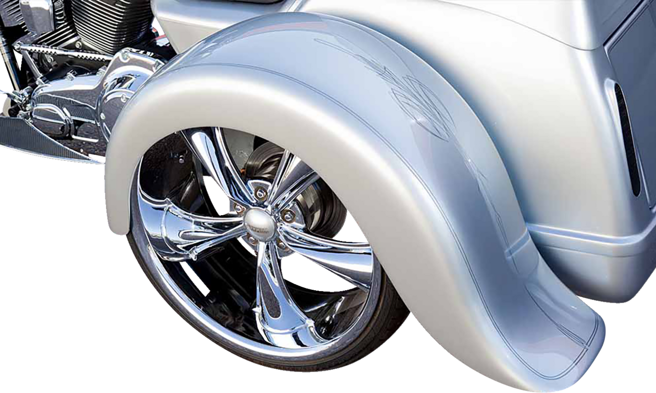 Paul Yaffe Bagger Nation Swoop Trike Fender - Left - Trike Models