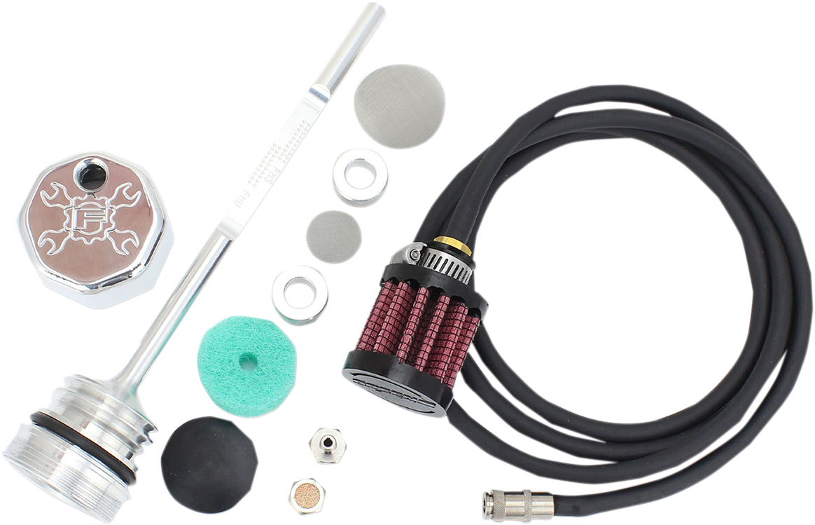 Feuling Parts Vented Dipstick - Polished - M8 Touring/Trike