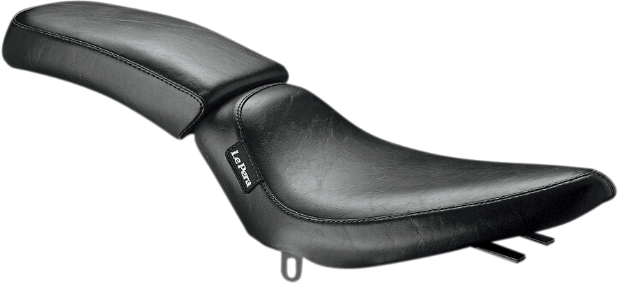 Le Pera Silhouette Solo Seat - Smooth - Black - FX/L '65-'84
