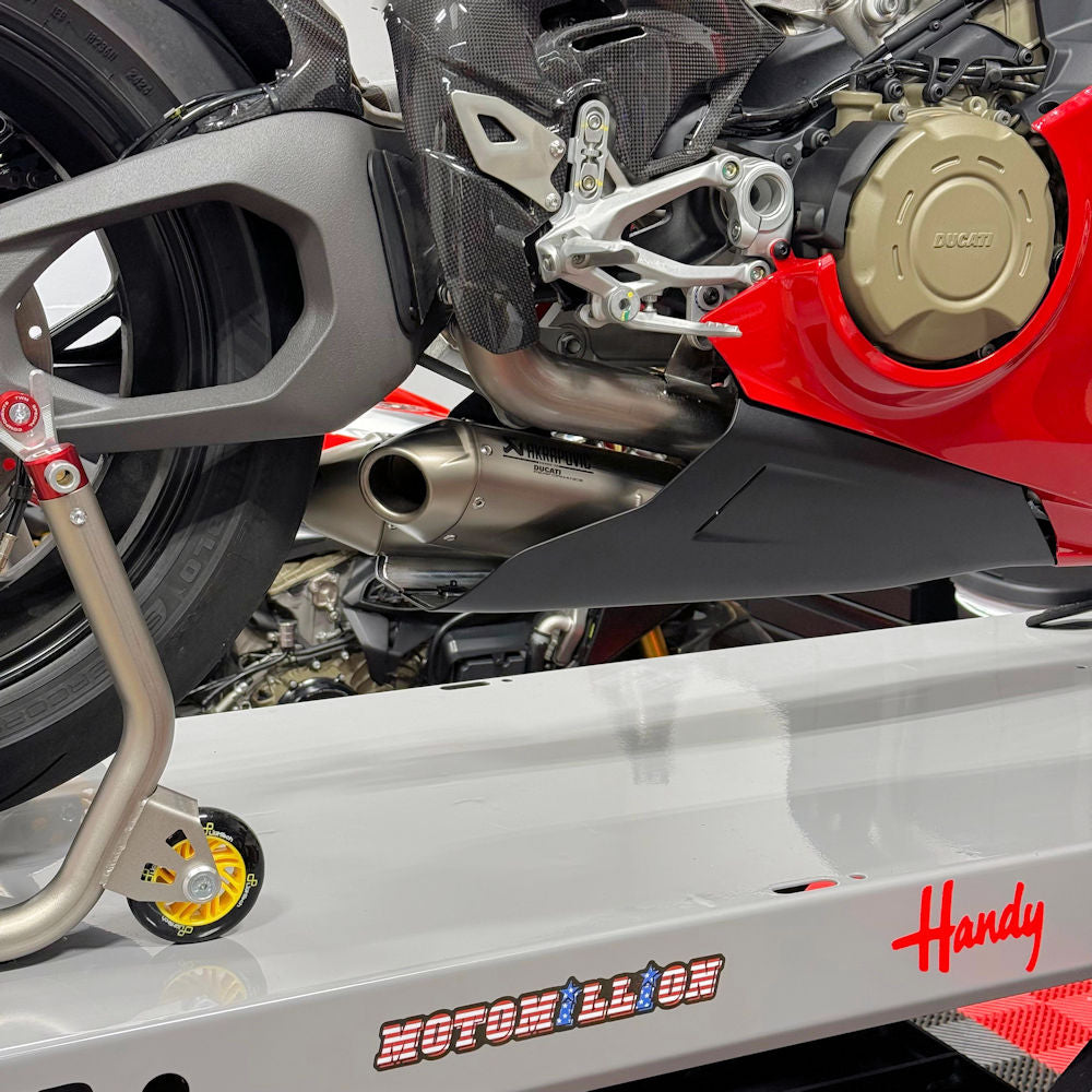 Ducati Performance Lower Belly Pan Extension for Panigale V4 V4S Tricolore