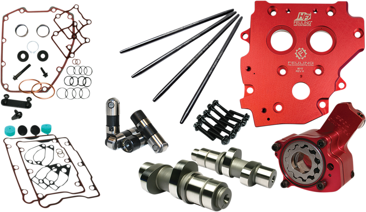 Feuling Parts Camchest Kit - Race Series® - Reaper 574 - Gear Drive - W/One Piece Pushrods - Twin Cam '07-'17