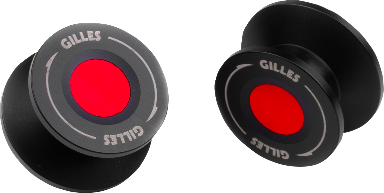 Gilles Tooling Swingarm Spool - Red
