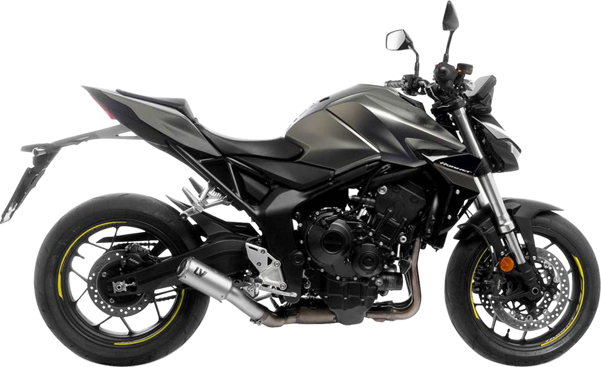 LeoVince LV Corsa S Slip-On Muffler - Titanium - Honda CB 1000 Hornet