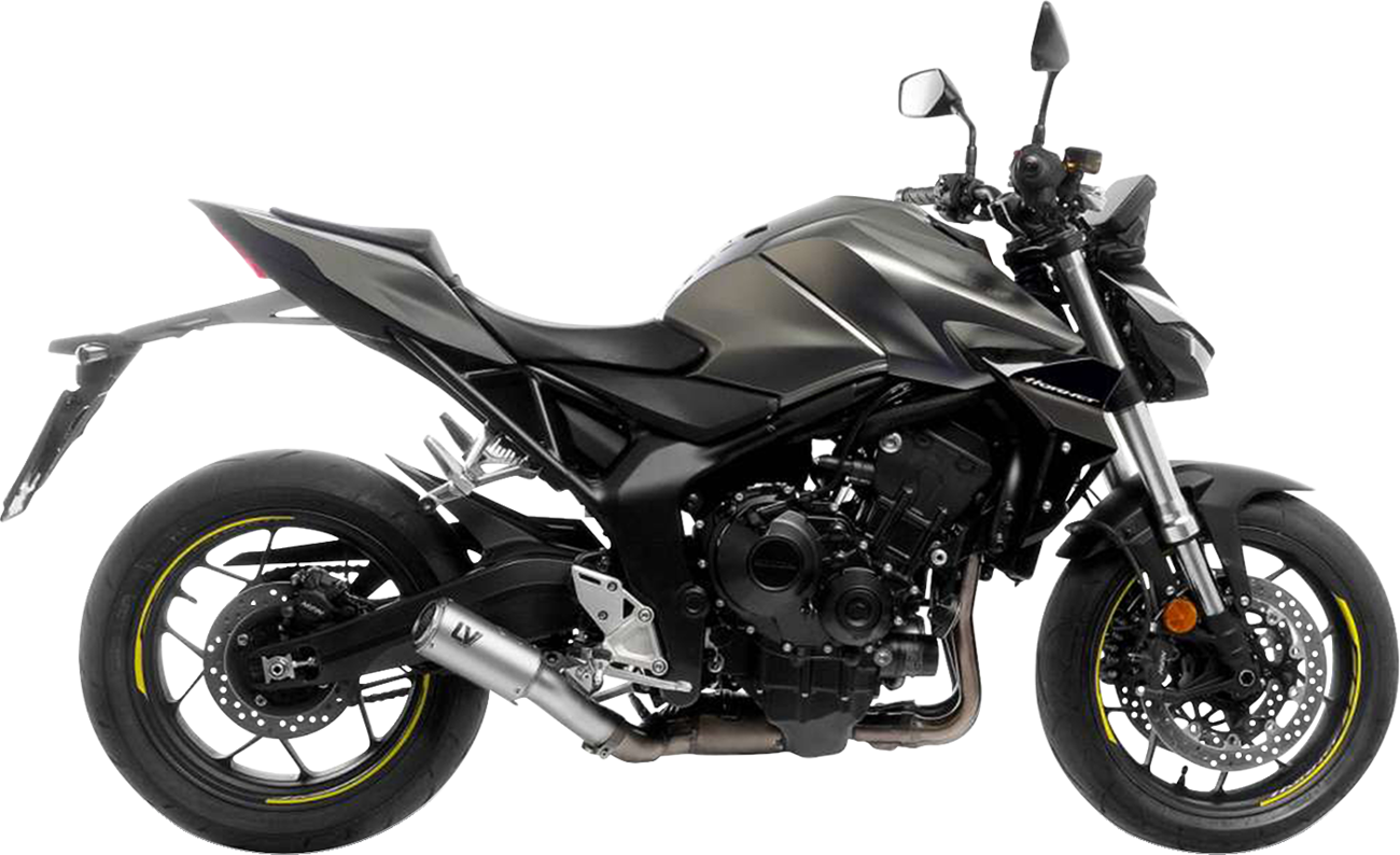 LeoVince LV Corsa S Slip-On Muffler - Titanium - Honda CB 1000 Hornet