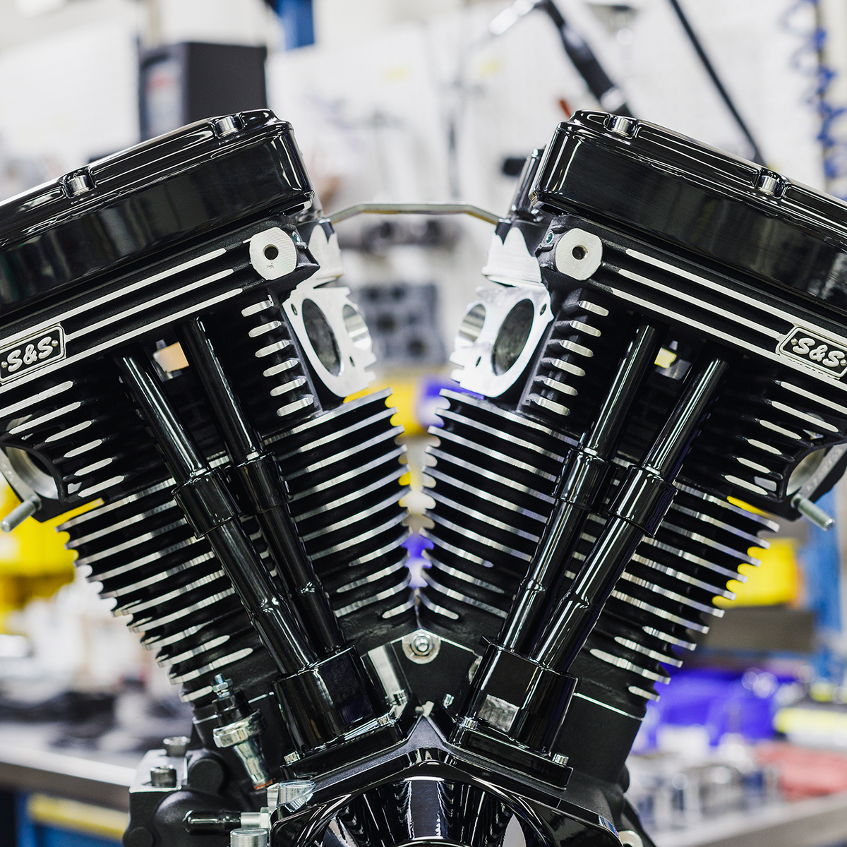 S&S Cycle V124 Long Block Engine