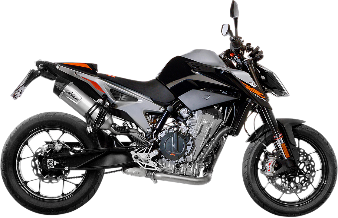 LeoVince LV One Evo Muffler - Stainless Steel - Duke 790