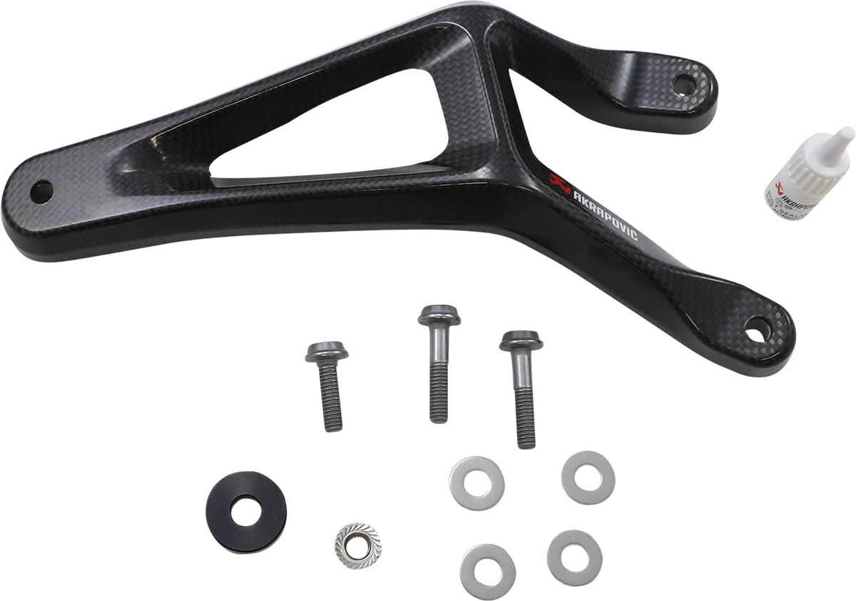 Akrapovic Muffler Bracket - Carbon Fiber