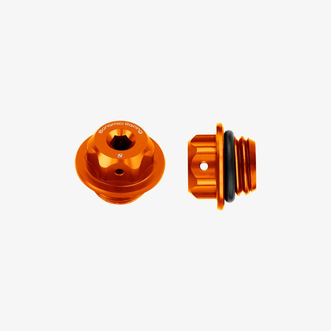 Bonamici Racing Oil Cap - M20x2,5 - Orange
