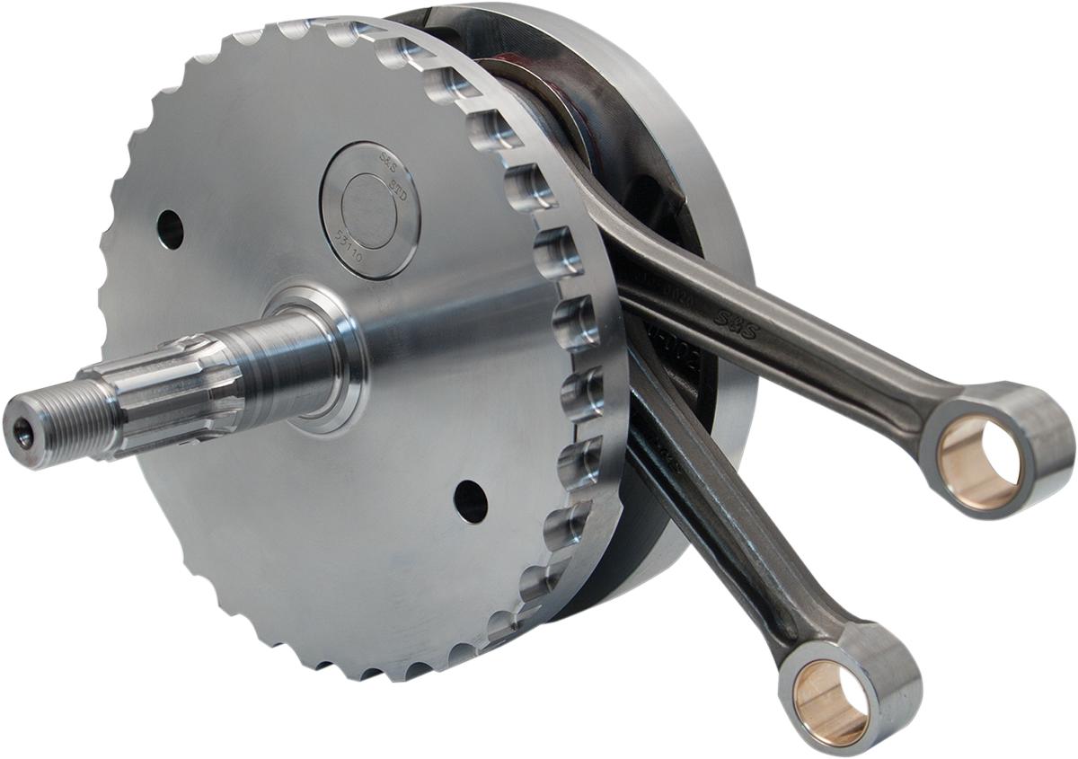 S&S Cycle Flywheel Assembly - 4-5/8" - W/O Sprocket Bearing Race - Twin Cam W/124" S&S Motor '99-'06