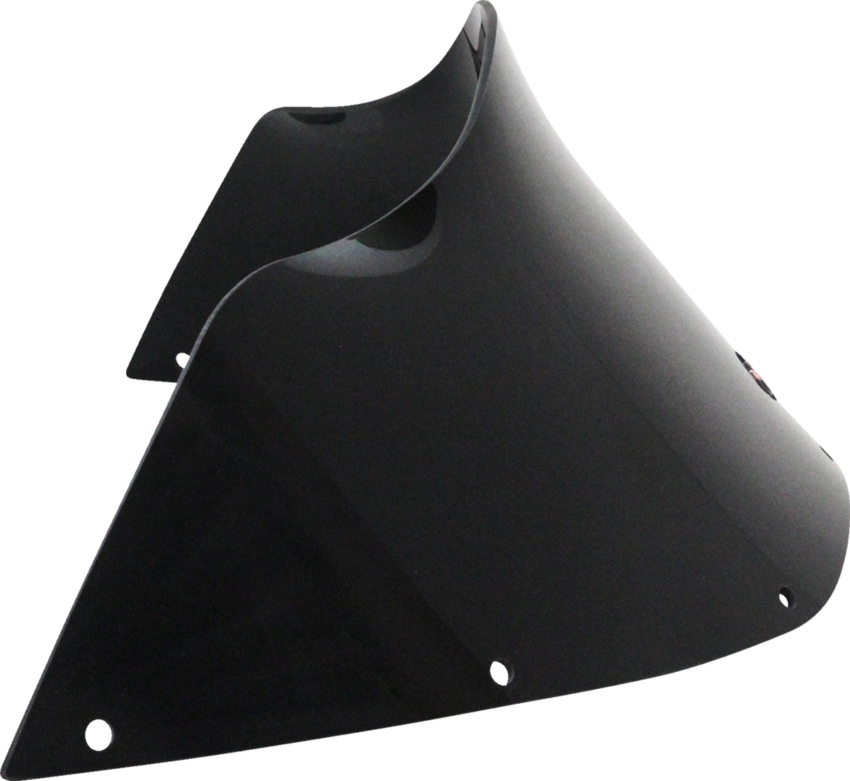 Klock Werks Flare® Windshield - 9" - Black - '83-'93 FXRT
