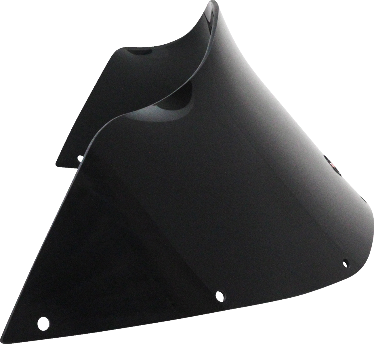 Klock Werks Flare® Windshield - 9" - Black - '83-'93 FXRT