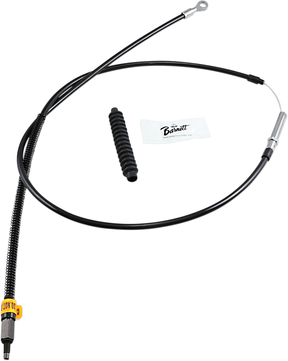 Barnett High-Efficiency Black Vinyl Clutch Cable - +6" Size