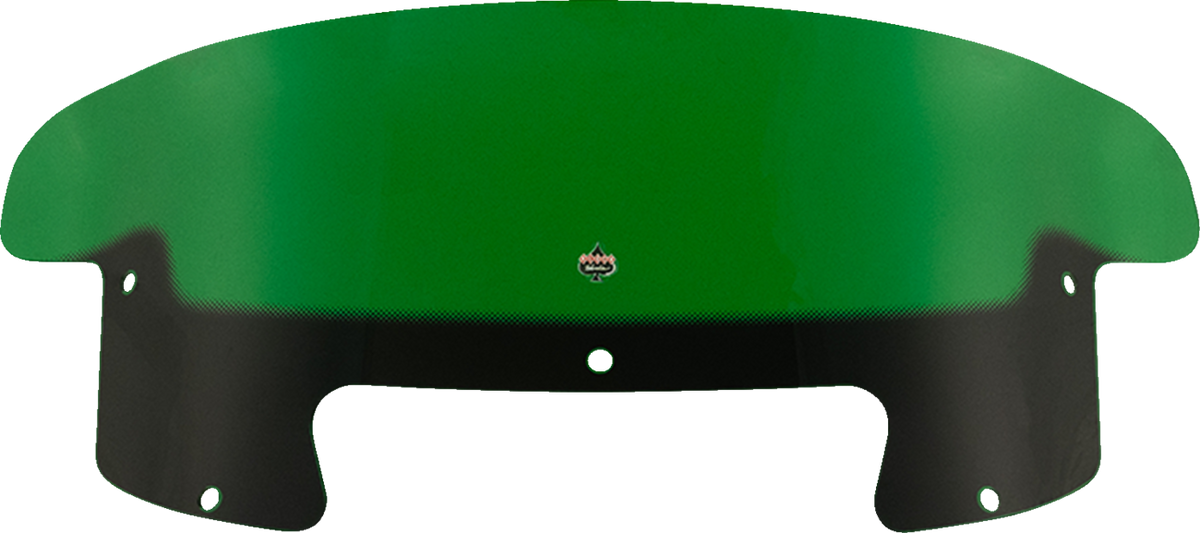 Klock Werks Kolor Flare™ Windshield - 8" - Green - Indian
