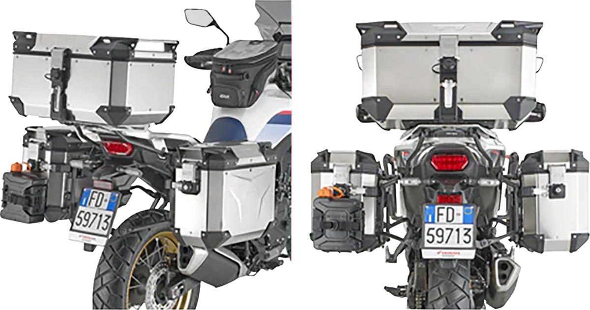 GIVI Pannier Holder - Side Case Hardware - Silver