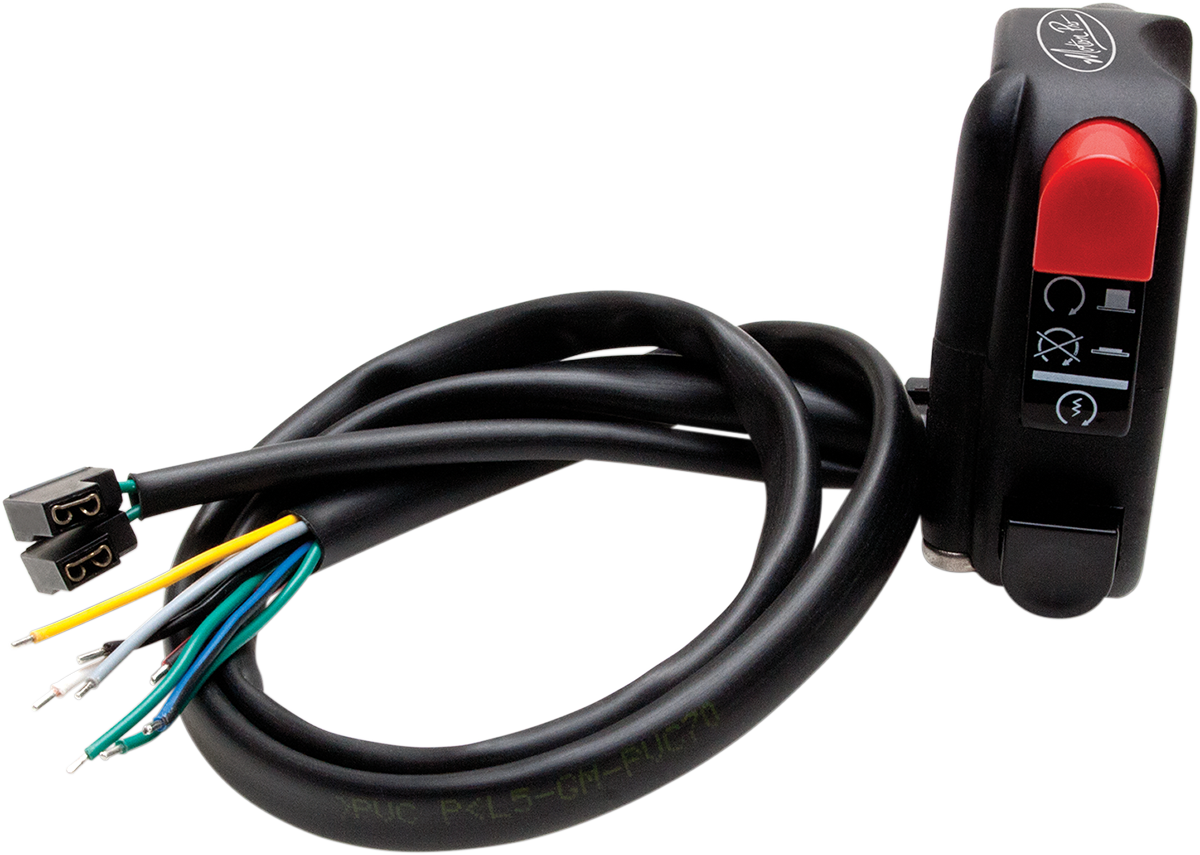 Motion Pro Enhanced Right Side Handlebar Mount Start/Stop Switch - Throttle - Rev/2