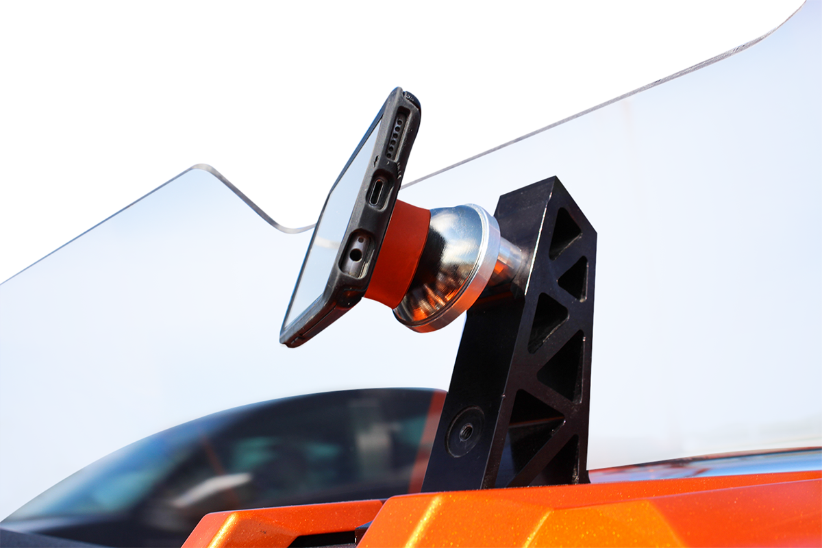 Klock Werks iOmounts™ Device Mount - Handlebar Mount - Slingshot - Black