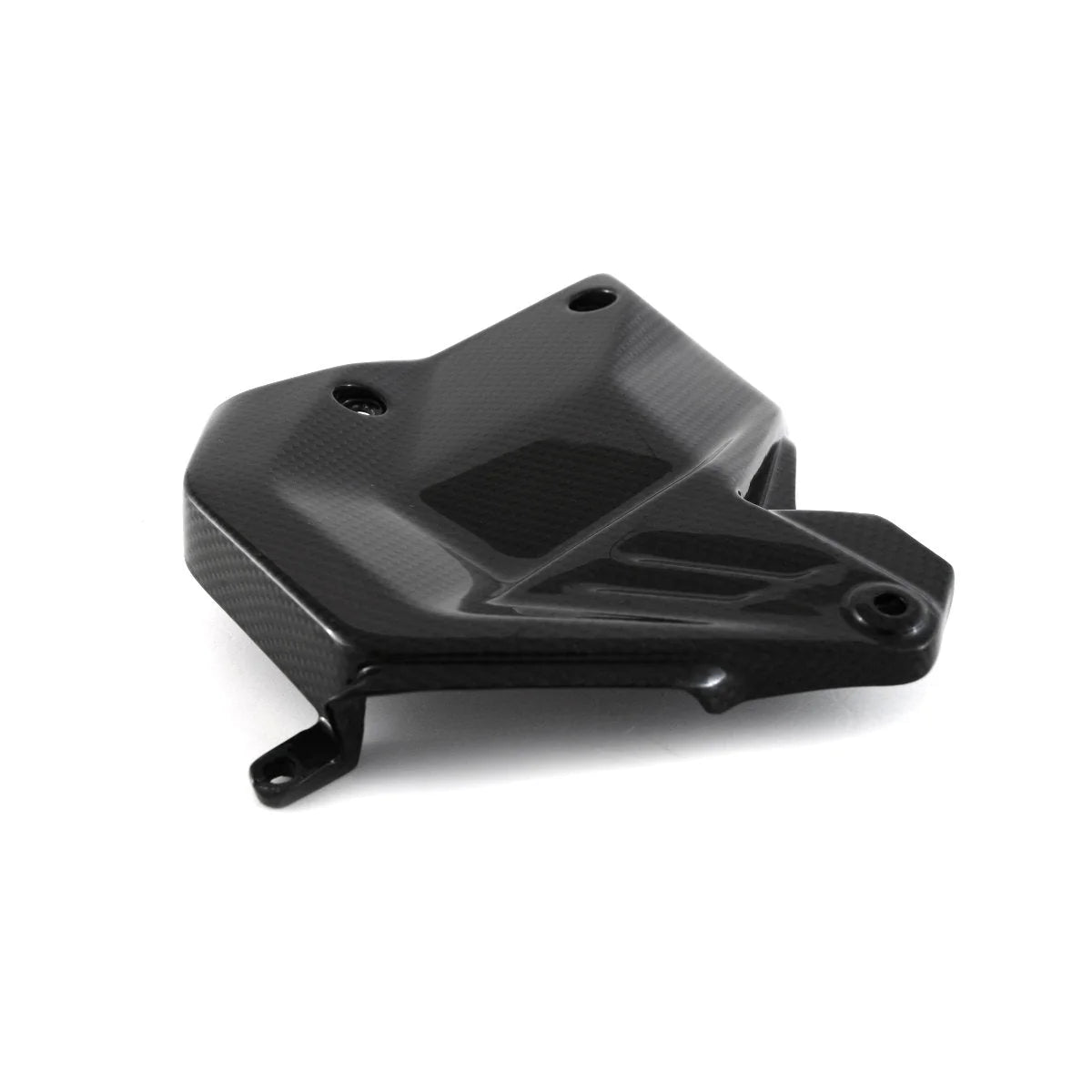 Fullsix Carbon Fiber Lower Left Engine Cover For Panigale V4 V4S Tricolore