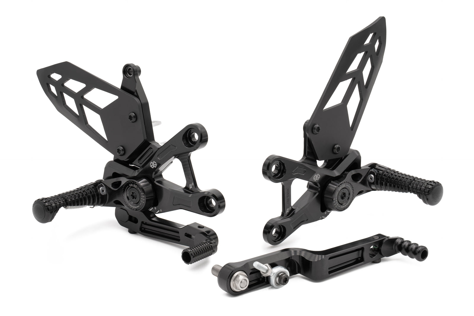 Gilles Tooling Footrest System MUE2 Black