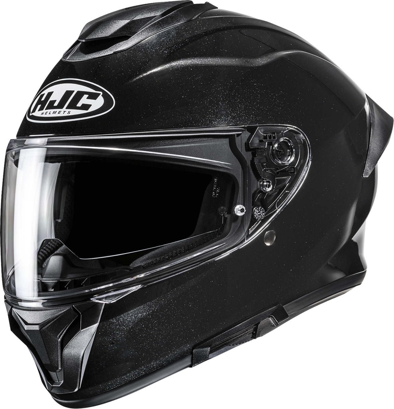 HJC C71 Helmet - Solid - Black - Medium
