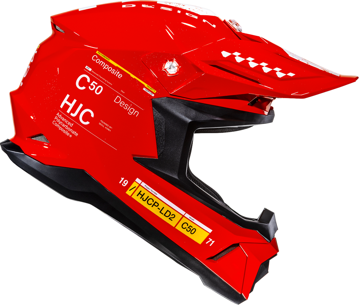 HJC C50 Tagg Helmet