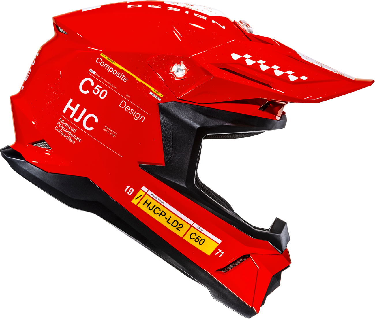 HJC C50 Tagg Helmet