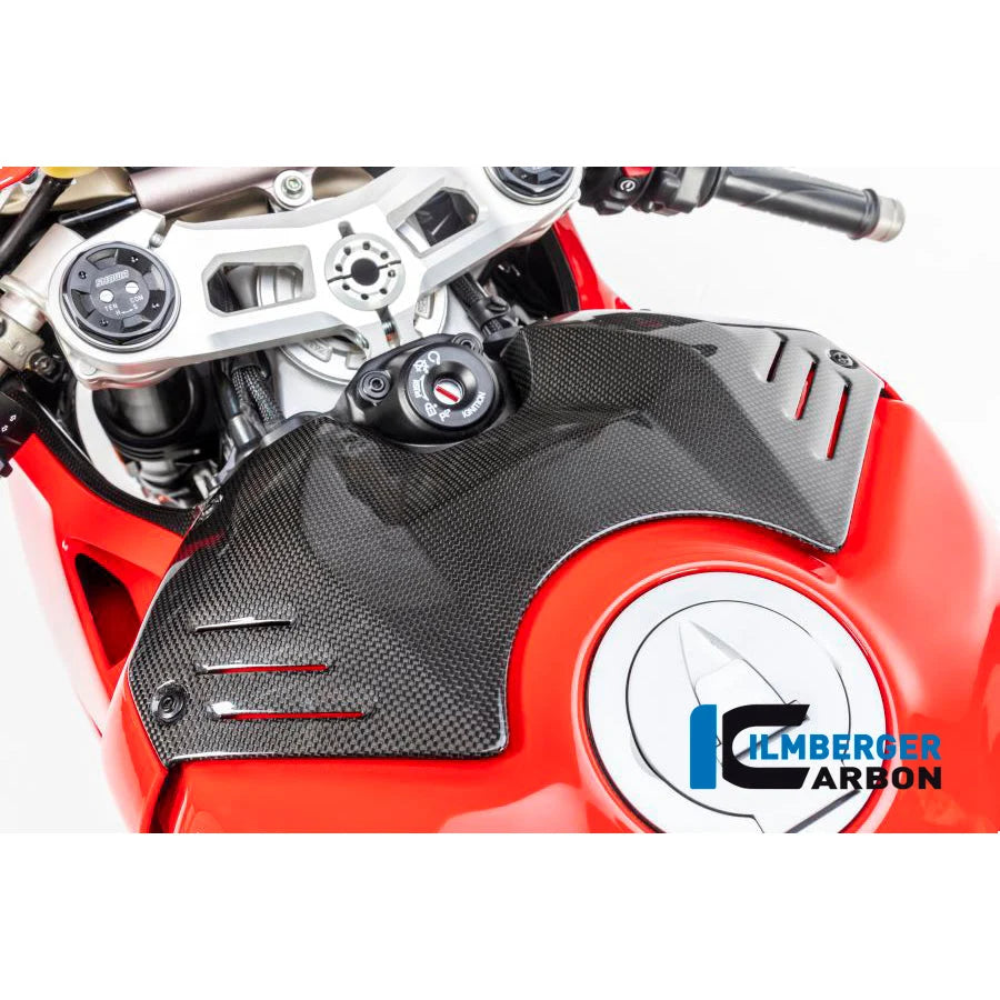Ilmberger Carbon Fiber Tank Cover For Ducati Panigale V4 V4S Speciale
