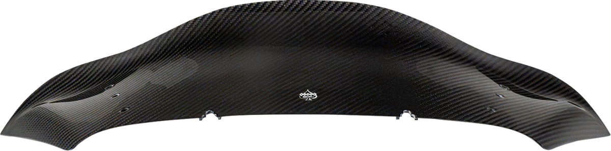 Klock Werks Flare® Windshield - 8" - Carbon Fiber - '23-'26 FLHX/FLHLT