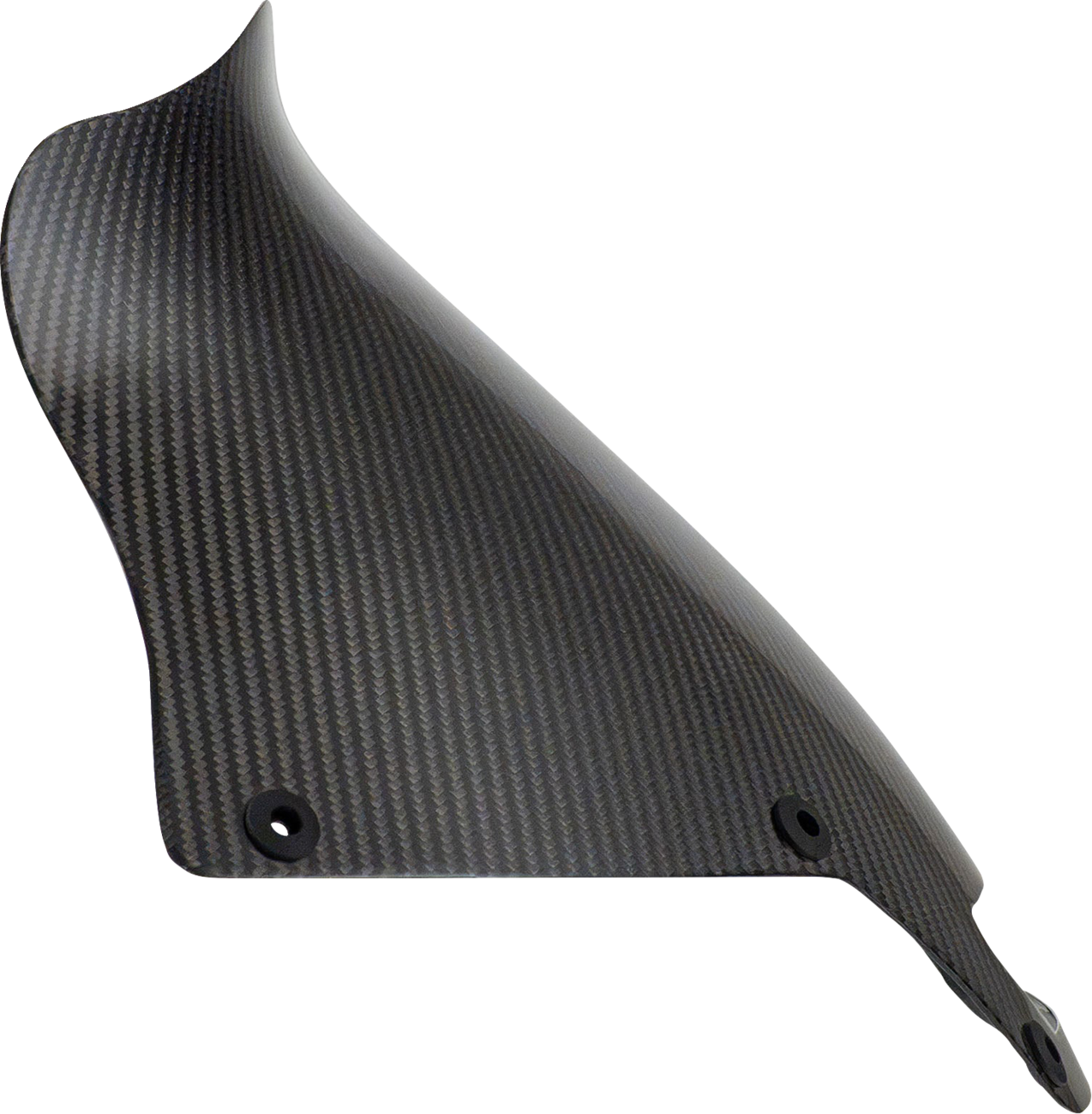 Klock Werks Flare® Windshield - 8" - Carbon Fiber - '22-'26 FXLRST