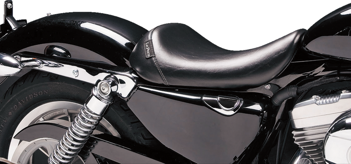 Le Pera Bare Bones Solo Seat - Smooth - Black - XL '04-'22