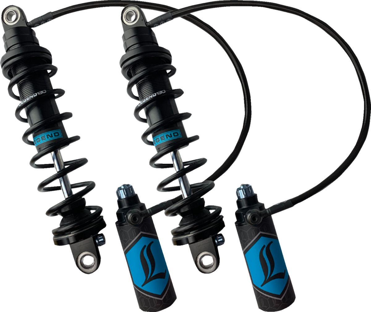 Legend Suspension REVO ARC Remote Reservoir Shocks - 13" - Standard - Black