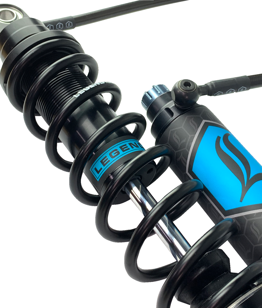Legend Suspension REVO ARC Remote Reservoir Shocks - 14" - Standard - Black