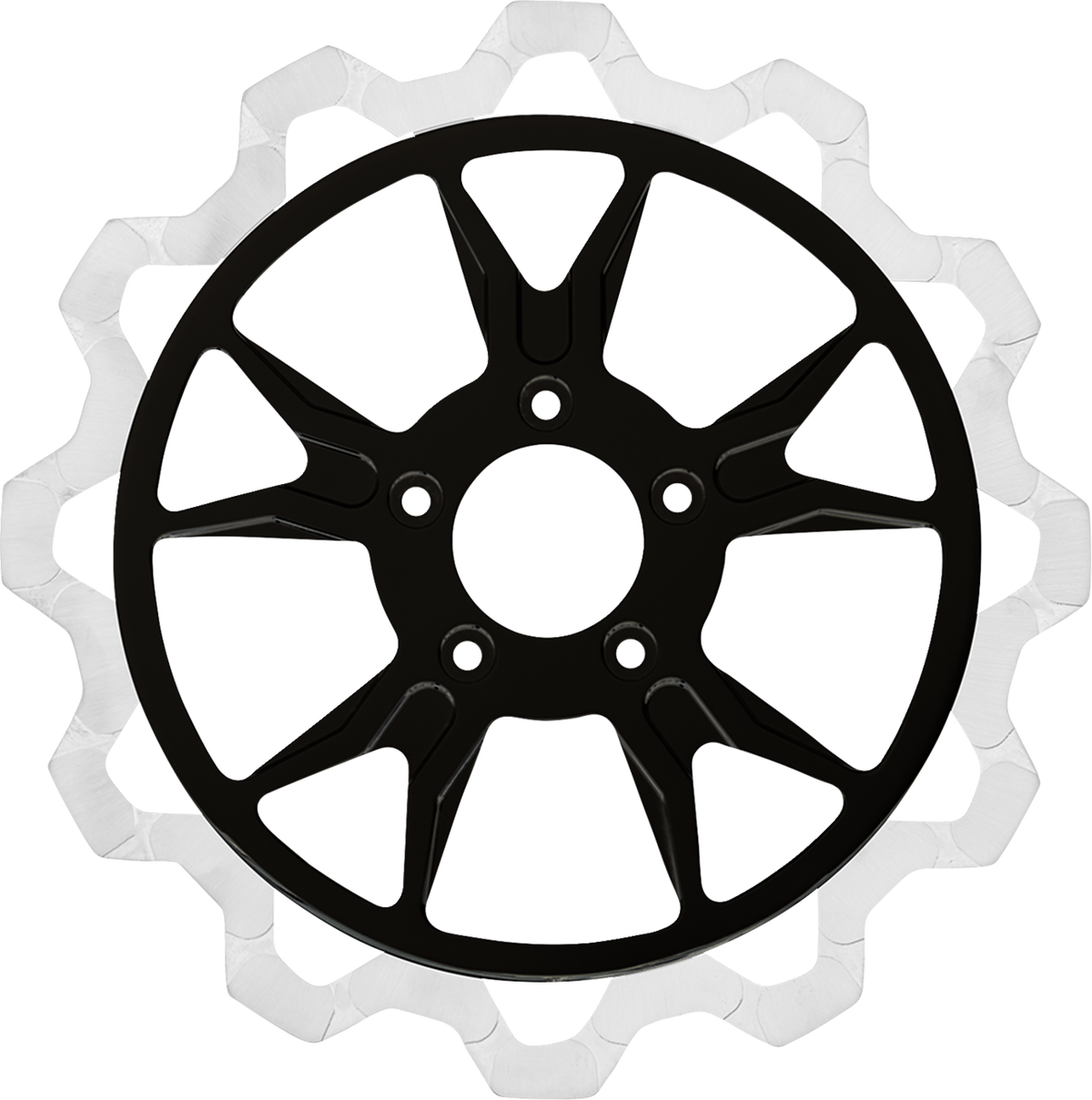 Lyndall Racing Brakes LLC Bow-Tie Brake Rotor - B-52 Center - Front - 13" - Machined