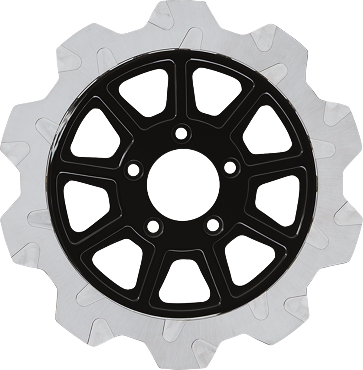 Lyndall Racing Brakes LLC Crown Cut Brake Rotor - 9-Spoke Center - Front - 11.5" - Machined