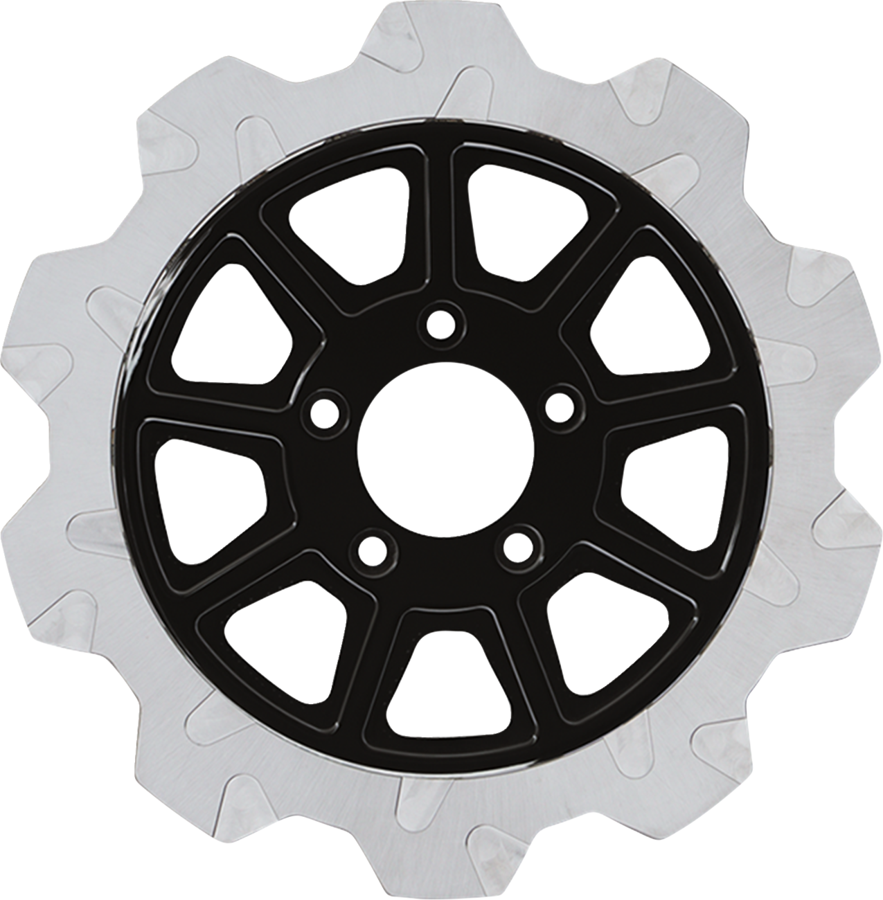 Lyndall Racing Brakes LLC Crown Cut Brake Rotor - 9-Spoke Center - Front - 11.5" - Machined