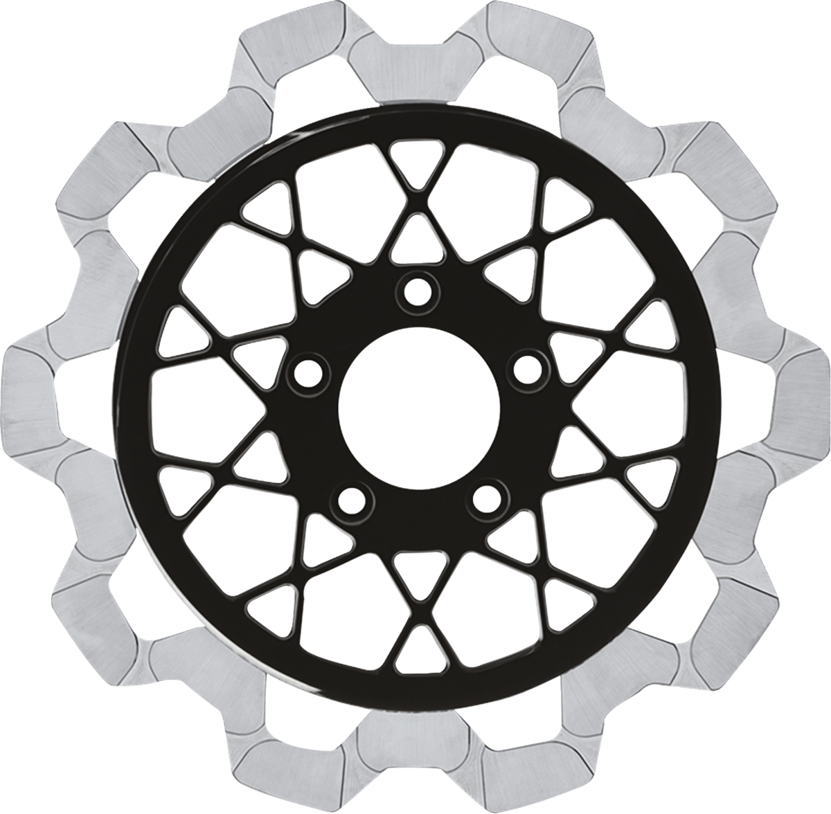 Lyndall Racing Brakes LLC Bow-Tie Brake Rotor - Gemini Center - Front - 11.8" - Machined