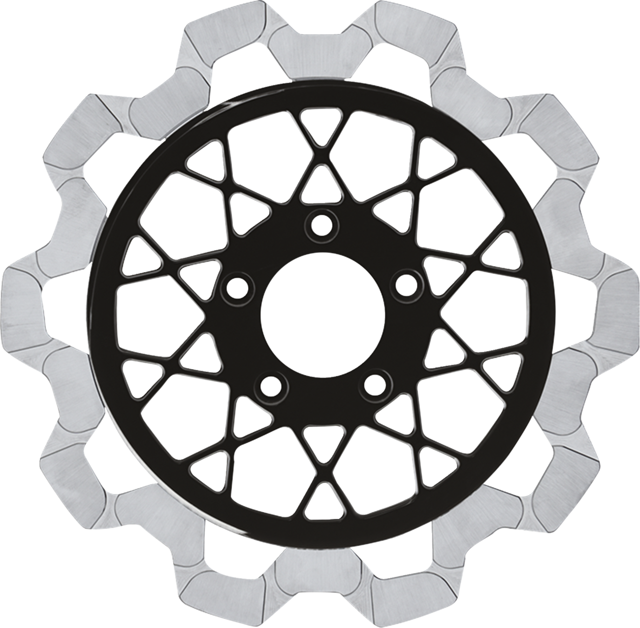 Lyndall Racing Brakes LLC Bow-Tie Brake Rotor - Gemini Center - Front - 11.8" - Machined