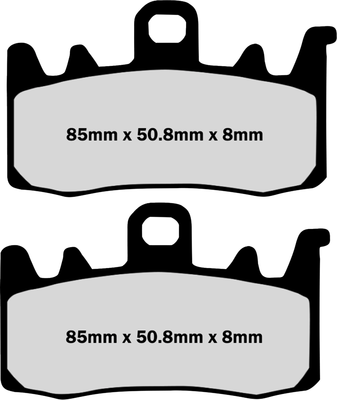 Lyndall Racing Brakes LLC Z-Plus Brake Pad - Front - Touring/Pan Amnerica