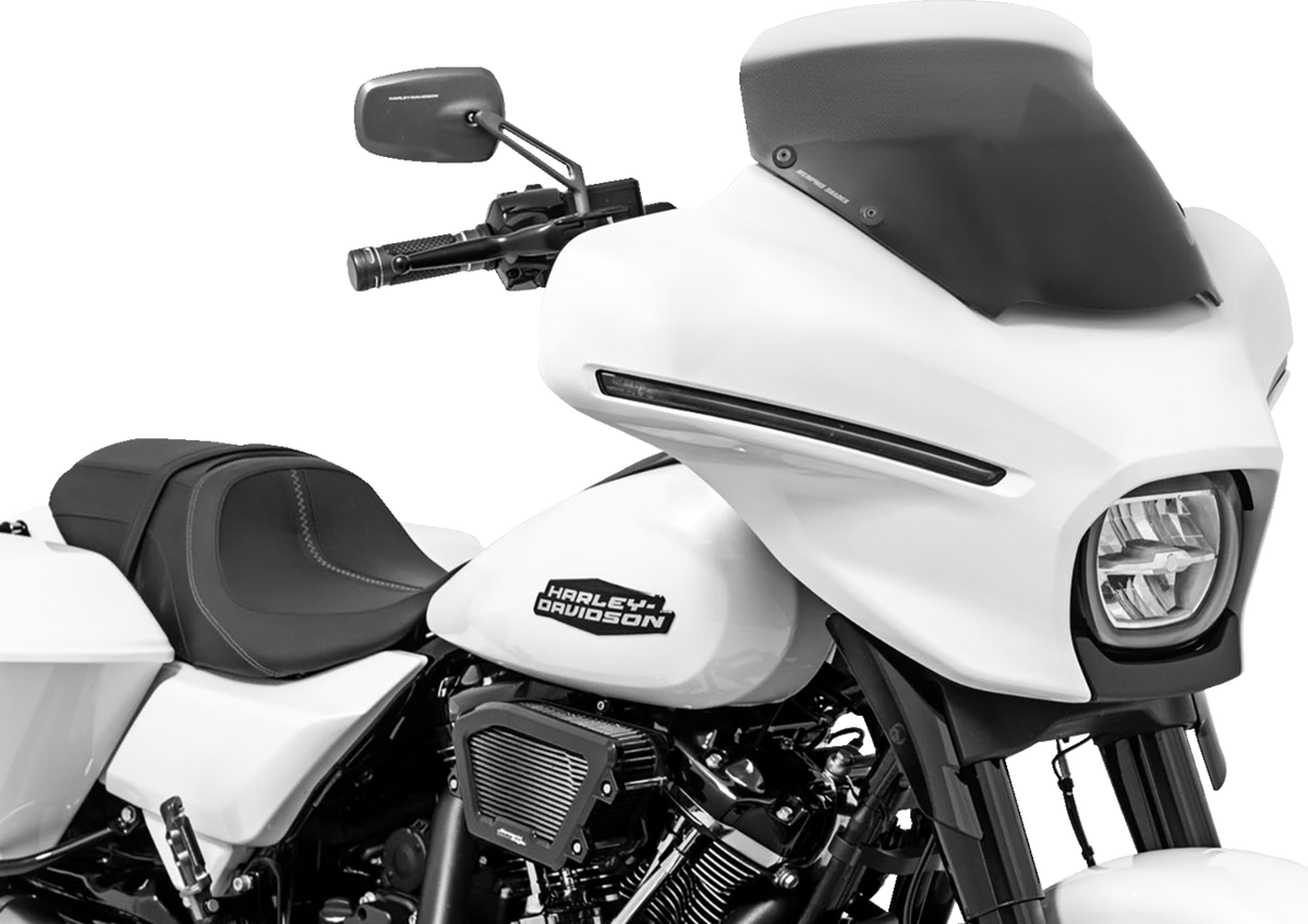Memphis Shades Spoiler Windshield - 5" - Clear - FLHX