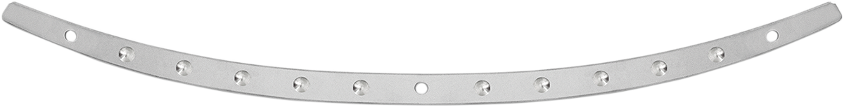 Memphis Shades Windshield Trim - Polished - Dish - '96-'13 FLH