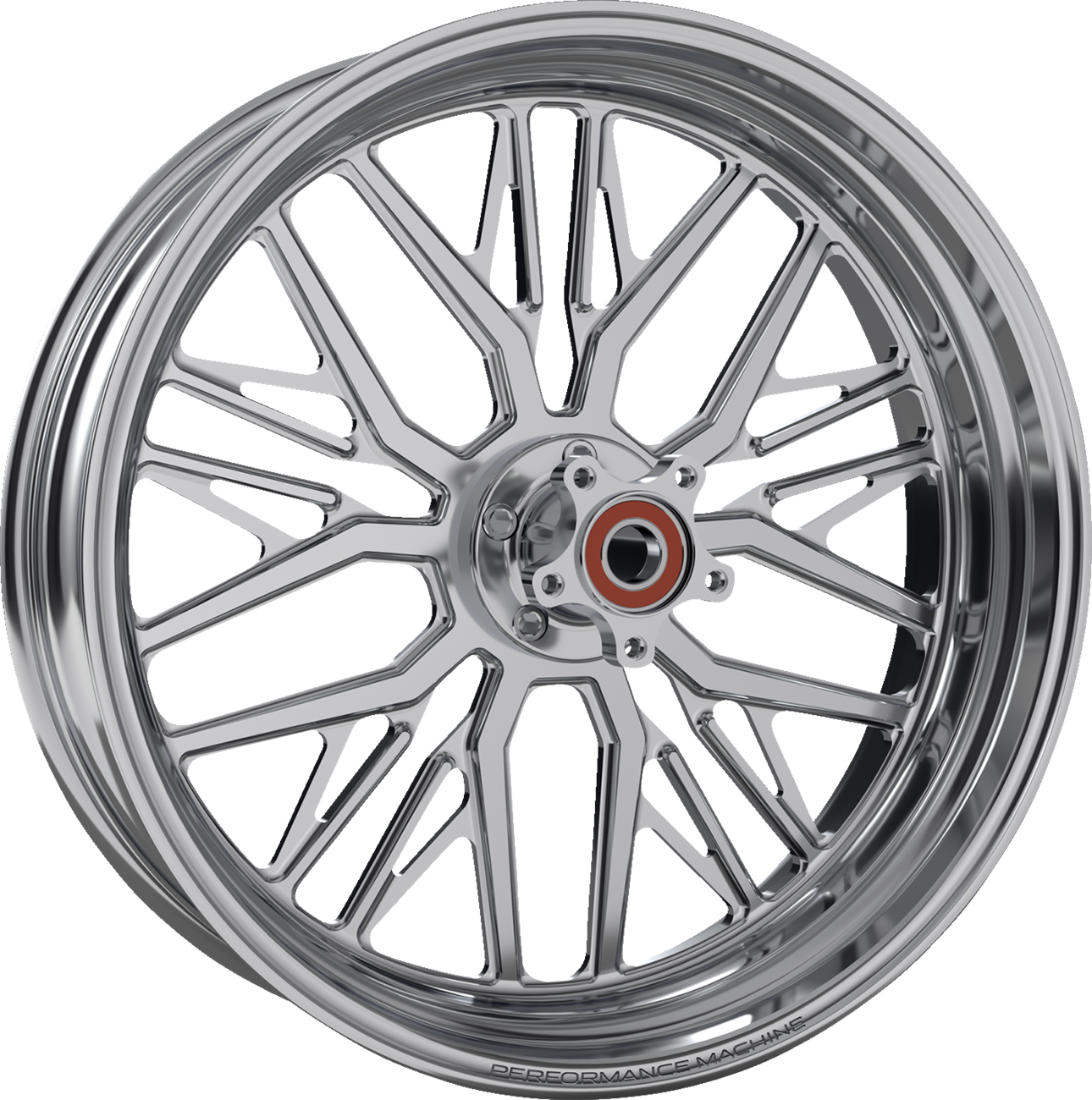 Performance Machine (PM) Wheel - Phatour - Front - Dual Disc/Without ABS - Chrome - 18x5.5
