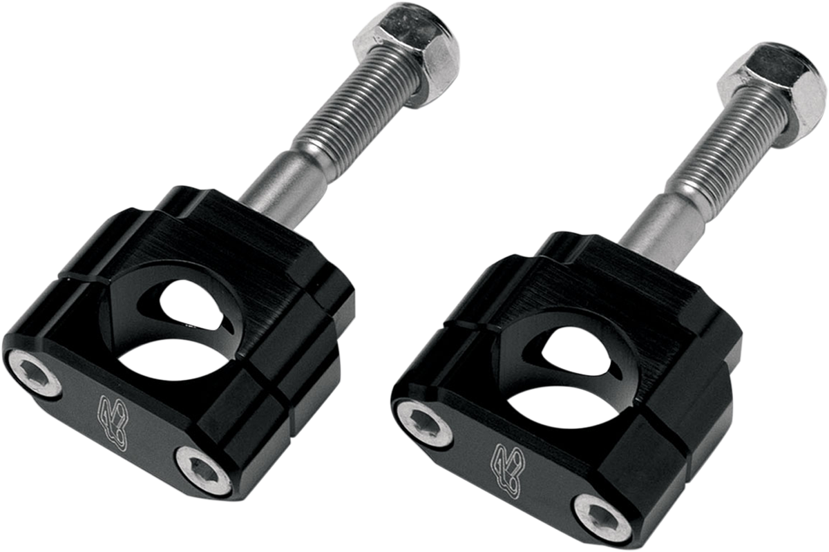Renthal Rubber-Mounted Handlebar Clamp - 1-1/8" - 0 MM Offset