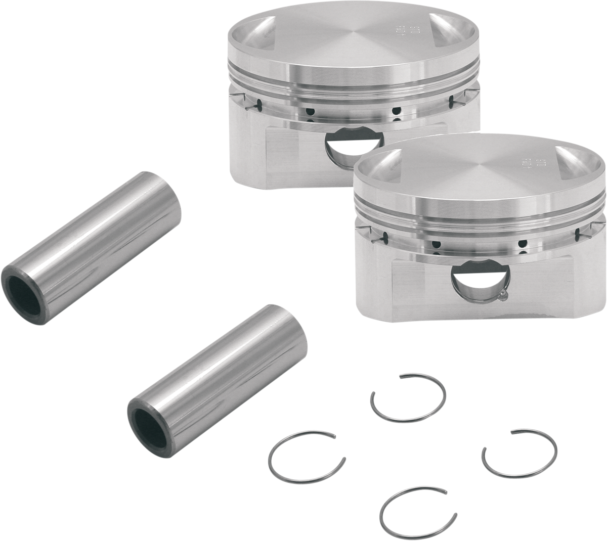 S&amp;S Cycle Piston Kit - For 89" Stroker Kit - 3.500" - +0.010"