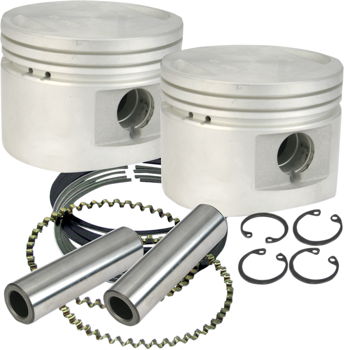 S&amp;S Cycle Piston Kit - For 80" Stock Or S&amp;S Heads - 3.500" - Standard