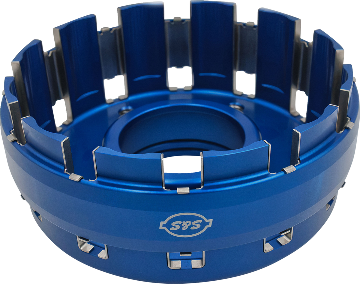 S&amp;S Cycle Billet Clutch Basket - 07'-'17 Big Twin